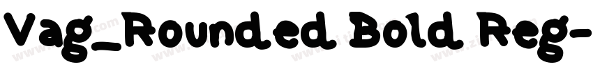 Vag_Rounded Bold Reg字体转换